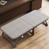 Portable Folding Iron Bed: Compact, Durable, Ideal for Office Naps & Rental Rooms