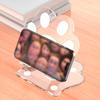 Mobile Phone Holder Foldable Cat Paw Stand Adjustable Multi-Angle Rotation Acrylic Phone And Tablet Holder for Desk Office Travel Use