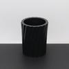 Modern Black and White Striped Ceramic Lotion Bottle Shampoo Pump Dispensing Bottle Rinsing Cup Soap Dishes Bathroom Accessories