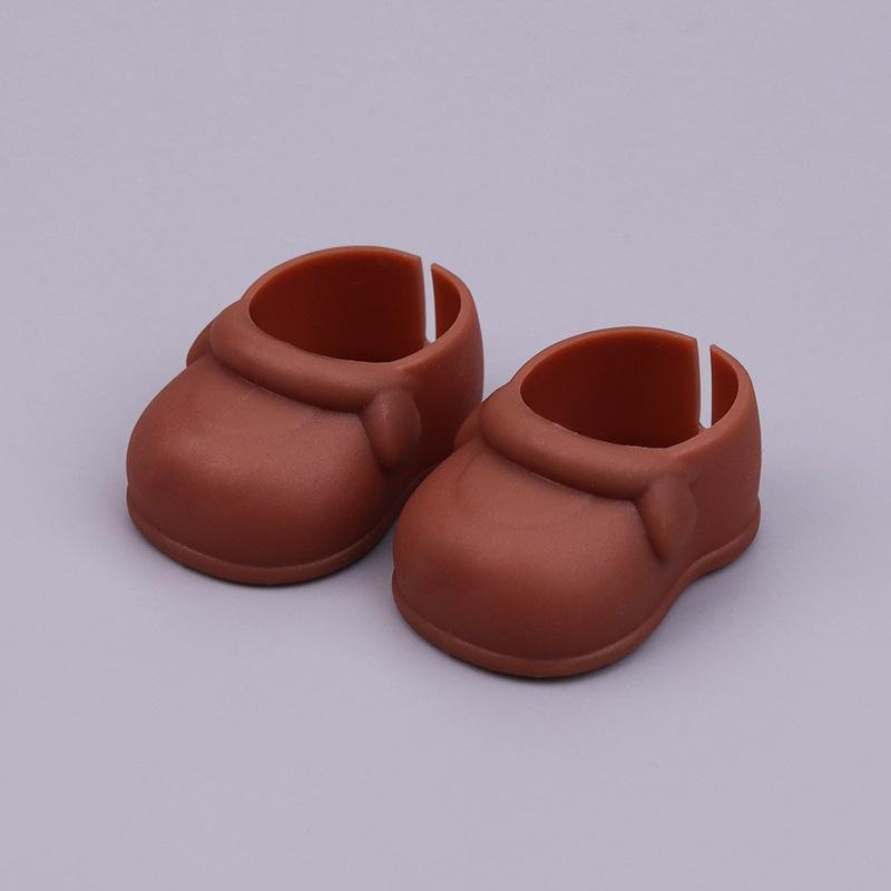 Doll'S Shoes Suitable For 24Cm Potato Doll Mia Plastic Sandals Diy Toy Accessories Handmade Doll Macaron Colored Rain Boots