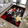 Horror Movie Characters Collage Office Rug Chair Mat, Game Carpet, Suitable for Front Door, Bedroom, Living Room, Desk, Holiday Gift