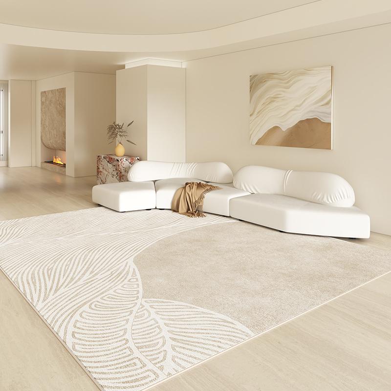 Modern Style Living Room Decoration Line Carpet Large Area Rugs for Bedroom Washable Lounge Soft Rug Anti-slip Bedside Floor Mat