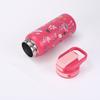 Kids Printed Stainless Steel Insulated Water Bottle With Straw Lid 600ml 800ml Outdoor Portable Thermos School Travel