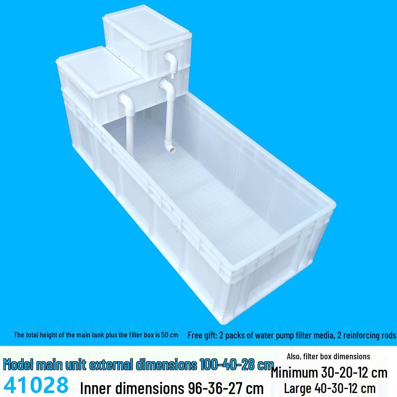 Enhanced Circulation System Filter for Large Fish/Turtle Tanks