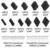 2.54mm Connector Assortment Kit 310/620Pcs Male Female Terminal Housing Set for Industrial Circuit Debugging
