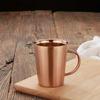 300ml Water Cup Home Dining Drinkware Mugs Stainless Steel Beer Cup Coffee Mugs with Handle