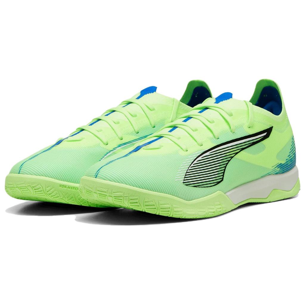 Puma Ultra Match 5 IT Lights Out Pack Unisex Sneakers Green Fizzy-Apple White 107895-03