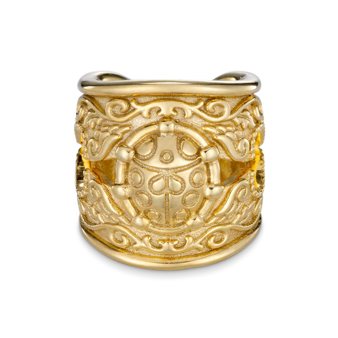 

TV Anime Bizarre Golden Giorno Giovanna Ear Silver Gold Single and Popular Gift [U-Treasure] JoJo s Adventure Wind Cuff, (Yellow Plated), Ear,