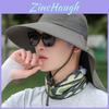 Mens Summer Sun Protection Cap With Wide Brim For Fishing Camping Outdoor Use