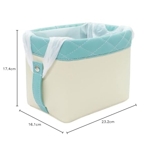 Tsuchiya Yac Car Interior Supplies Lattice Dust Box Chiffon Mint PF-381