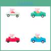 Peppa Pig Wooden Car Decoration For Childrens Room And Office Desk Display