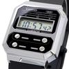 Casio Digital Watch, Retro Design, A100WEF-1A, Men's, International Model, Black, Urethane Strap