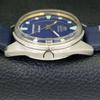 VINTAGE ORIENT AUTOMATIC JAPAN MENS BLUE COLOR DIAL WATCH A700605-5 R204-a700605