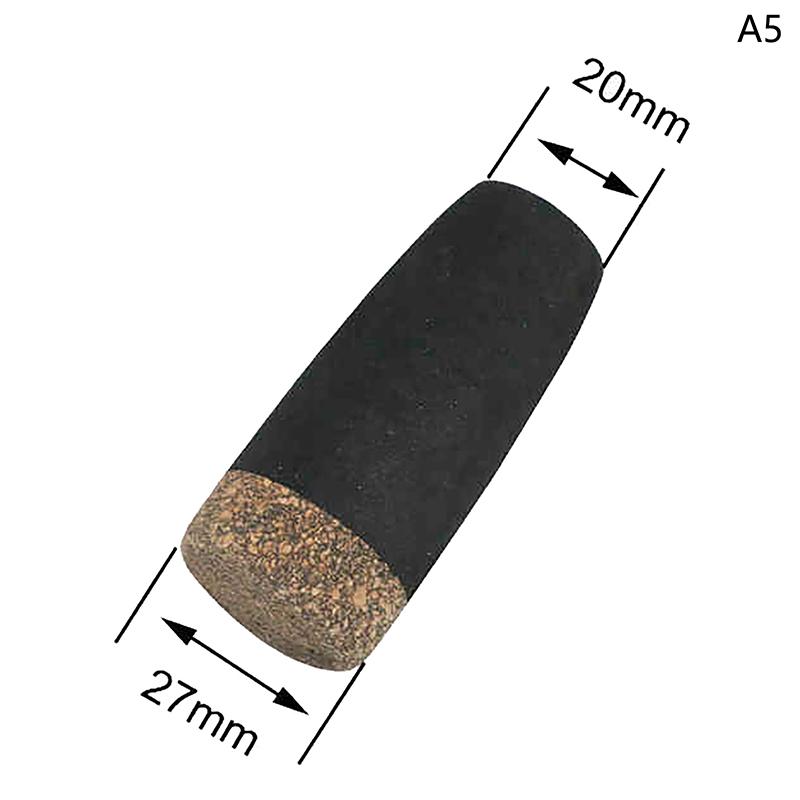 1Pc Fishing Rod Butt Cap Repairing Components Rod End Cover Eva Handle Fishing Tackle Diy Parts Replacement Or Repair