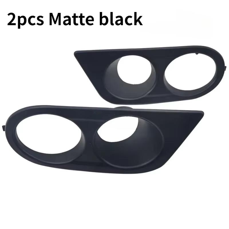 2pcs Front Bumper Foglight CoversDual Holes Car Accessory Fit for E46 M3 2001‑2006 Fog Lamp Guard Bezels Car Accessories