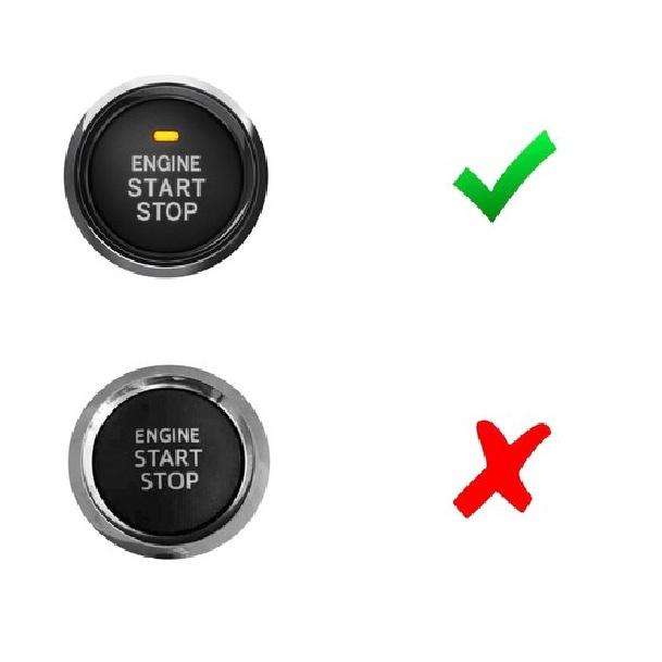JDM Red Engine Push Start Button Replacement Cover For Subaru WRX/STI Forester..