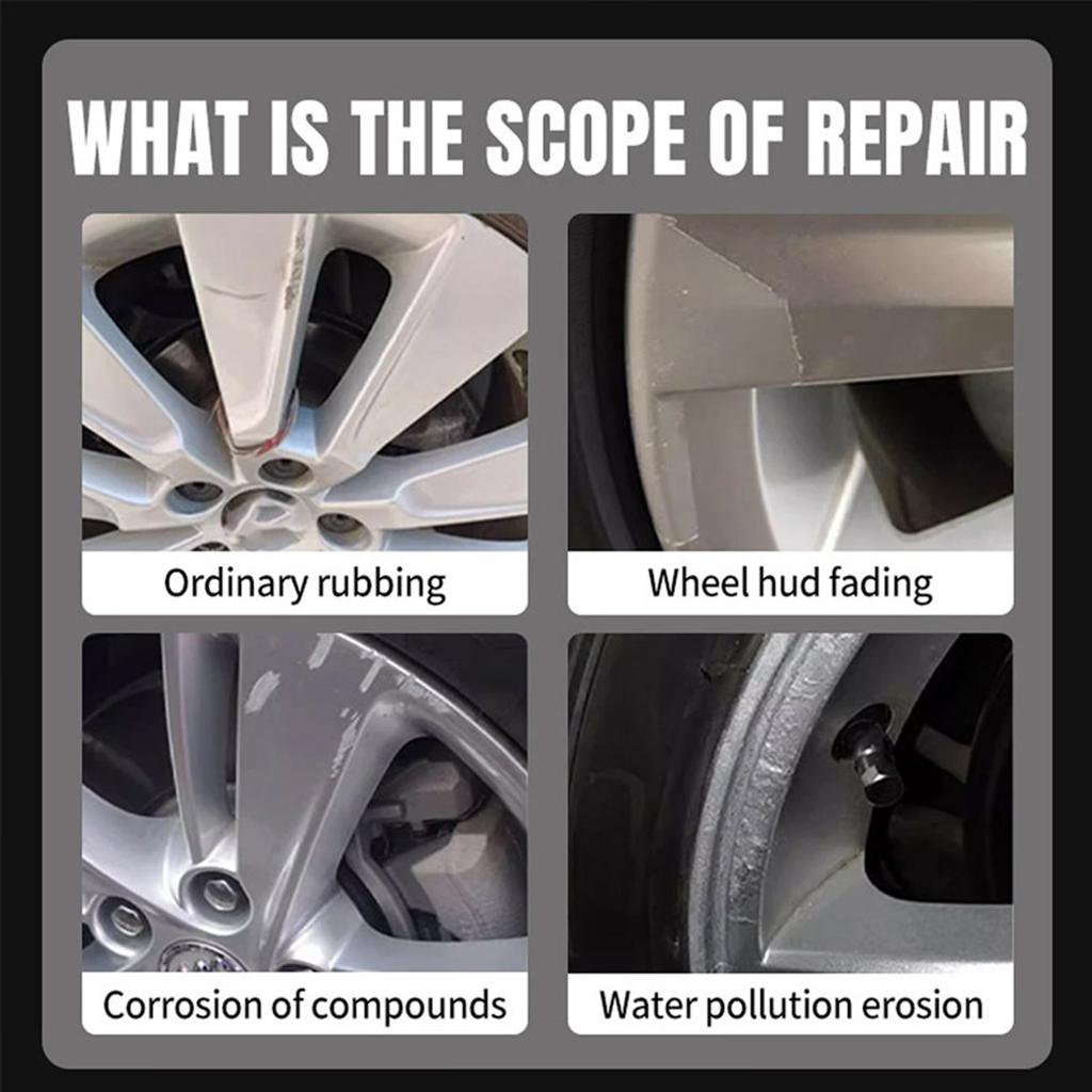 Krása auta Dekontaminace Leštění Zesvětlení Skvrny A Oxid Lešticí pasta na kola auta Odstraňovač škrábanců