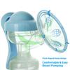 Wide Mouth Manual Breast Pump Suction Large Milking Device Silent Breast Pump