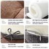 Seat Dining Chair Cushion Imitation Cotton and Linen Four Seasons Long Sitting Fart Cushion Restaurant Chair Cushion