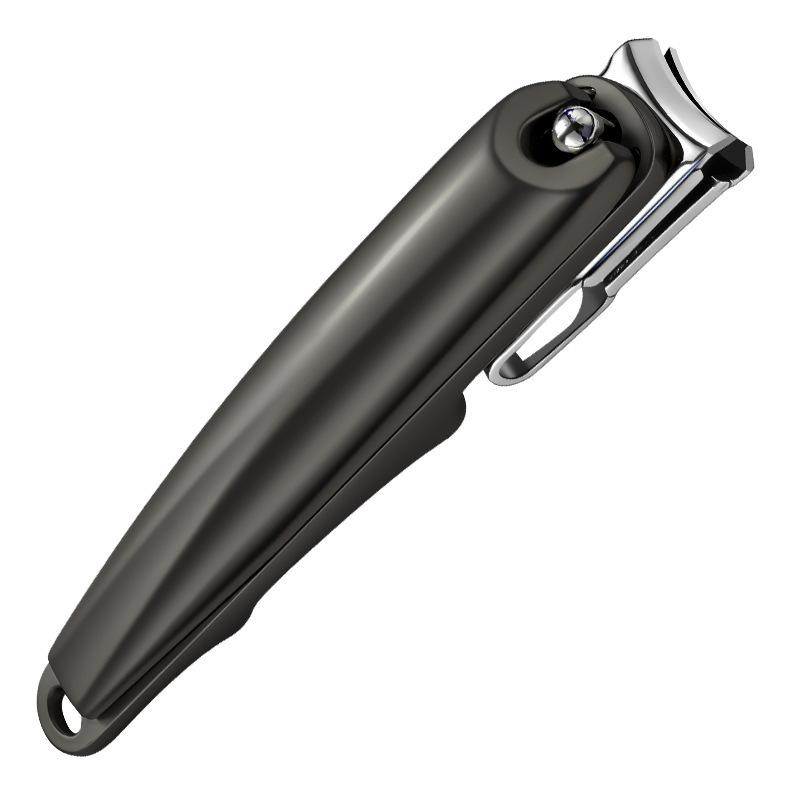 

360-degree rotatable nail clippers, large stainless steel single large opening, multi-angle household portable nail clippers
