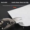 Multifunctional Iron Sheet Scissor Aviation Tin Snips Heavy Duty Chrome Vanadium Steel Metal Cutter Shears For Cutting Sheet