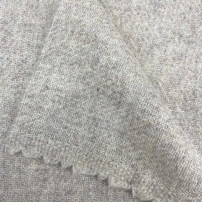 480g Double-Sided Wool Flannel Fabric for Autumn/Winter Coats