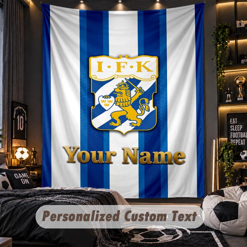 Tapestryifk göteborg Benutzerdefinierter Name Text Personalisierte Wandbehang Tapisserie Heimwanddekoration
