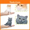 Animal Model Pvc Shorthair Cat Static Figurine For Children Collection And Gift