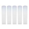 5 Pcs Soprano Saxophone Reeds Strength 2.5 Bb Resin Soprano Sax Reeds for Daily Practice Stage Concert