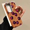 Retro Oil Painting Style Cherry Case For Samsung Galaxy S26 Ultra S25 Edge S24 Plus S23 S22 S21 FE A54 A15 A25 A35 A55 A16 A26 A36 A56 A17 A37 A57 5G