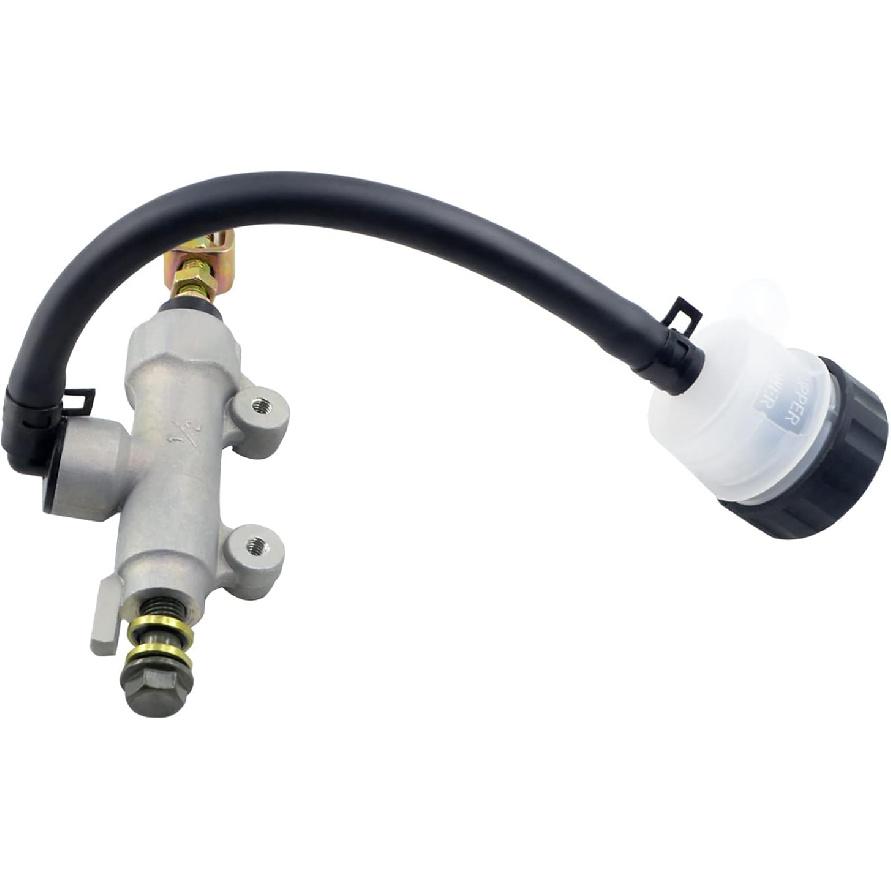 AHL Motorcycle Rear Brake Master Cylinder Pump Kit for Honda Yamaha Suzuki Kawasaki Arctic Cat