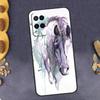 Horse Waterclour Phone Case For Oppo A96 A16 A76 A78 A58 A18 A38 A98 A17 A77 A80 A40 A60 A74 A94 A54 A15 A57S