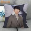 45X45cm Vincenzo Song Joong Ki KPOP Pillow Cover Square Zipper Cotton Linen Fabric Pillow Cases Bedroom Home Decorative Gift