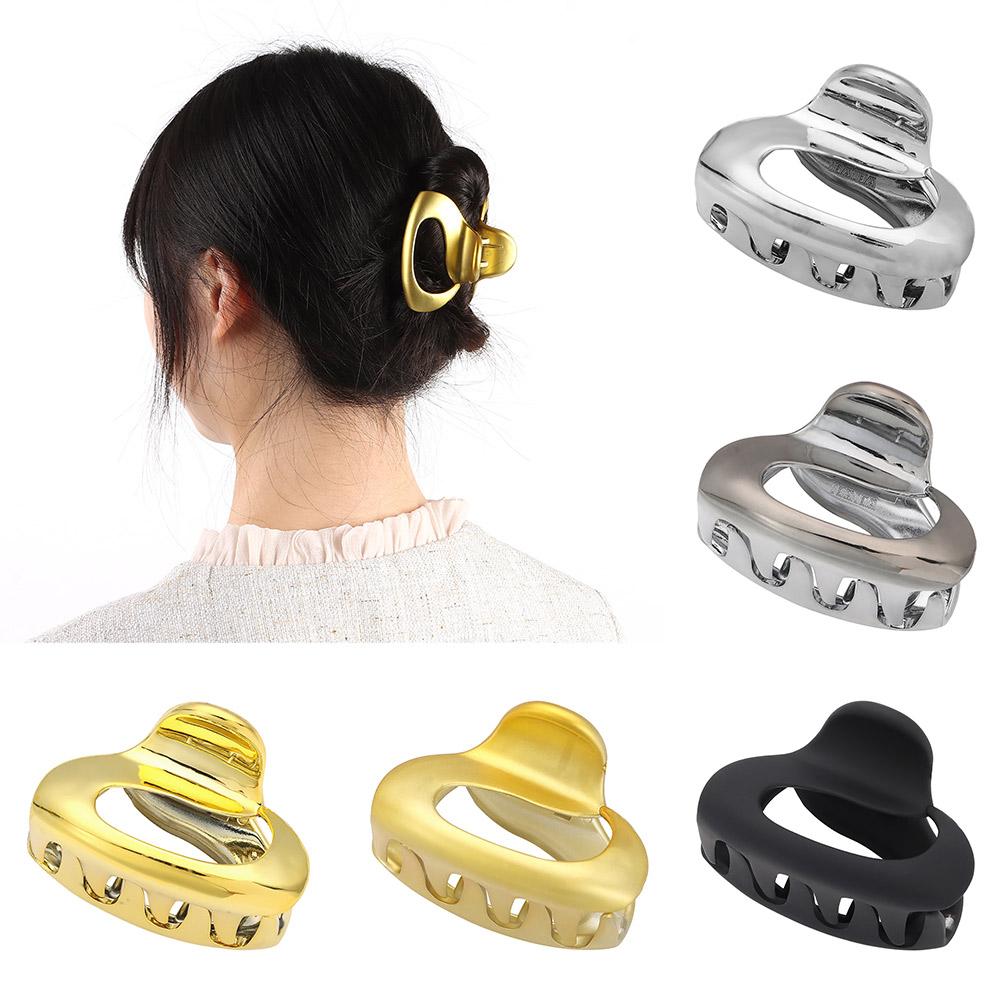 Cutout Hair Claw Reusable New Hair Grab Exquisite Women Shark Hair Clip  Women