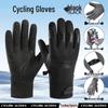 Guanti da sci invernali unisex: Foderato in Velluto, Touchscreen, Antivento e Antifreddo per Sport all'Aperto