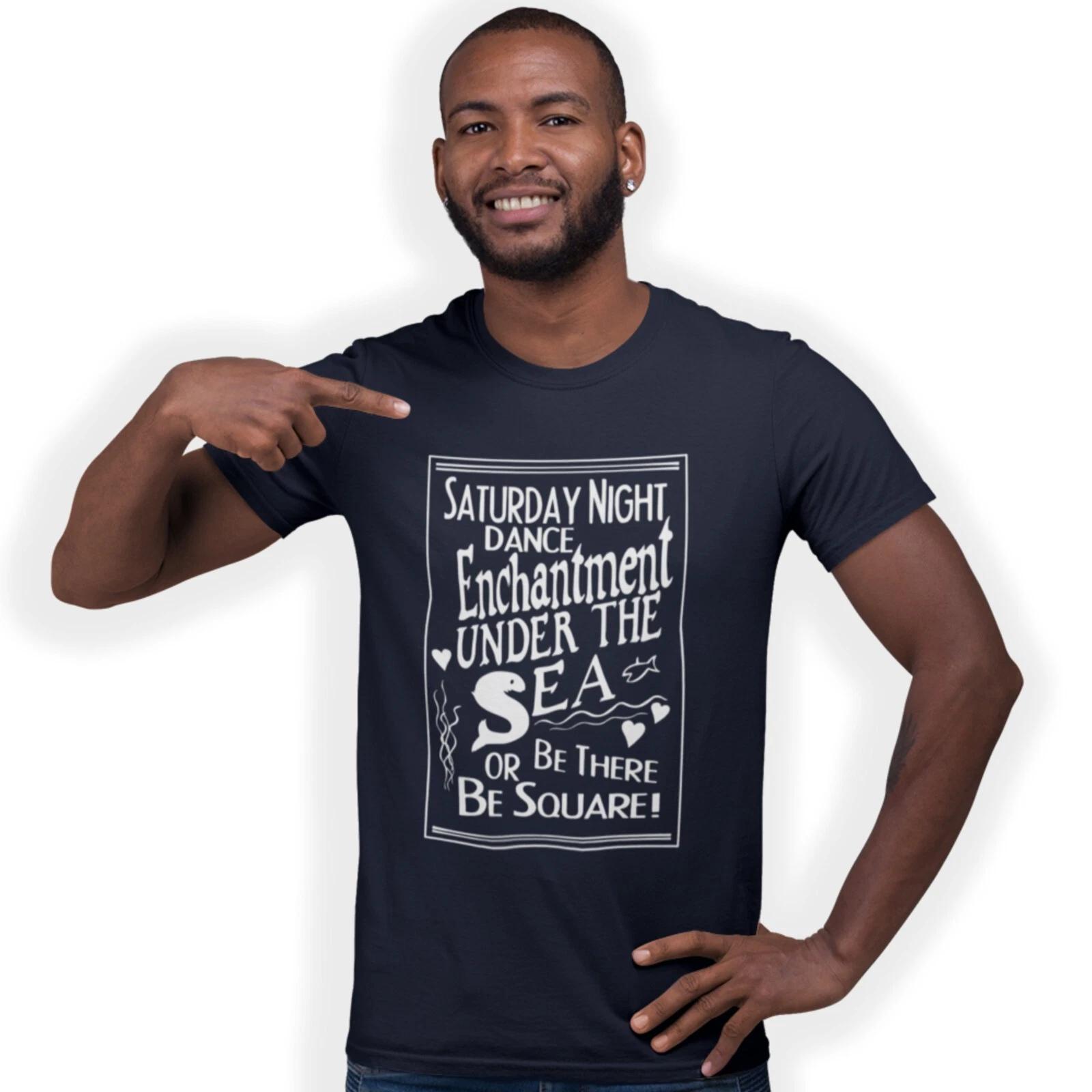 Enchantment Under the Sea Dance T-shirt Back To The Future Poster Movie Prop L