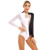 Women Figure Skating Costume Jazz Dance Unitard Ladies Dancewear Ballet Leotard Dancewear Stage Performance