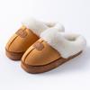 Autumn and Winter New Cotton Slippers Indoor Home Thick-soled Plush Warm Couple Shoes