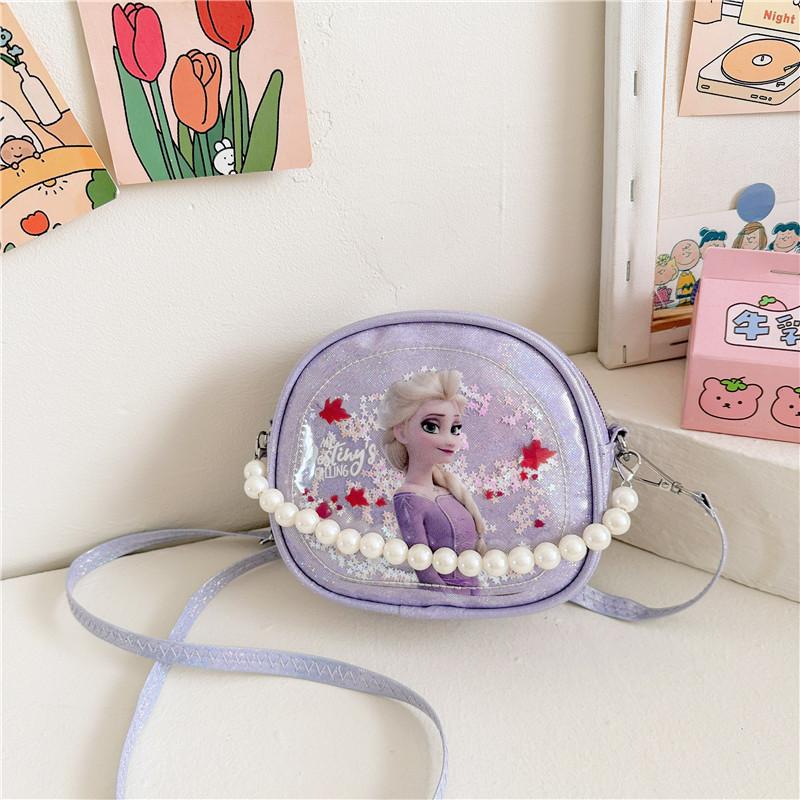 Frozen Elsa Princess Kids Handbag Single Shoulder Crossbody Bag Gift Fashion