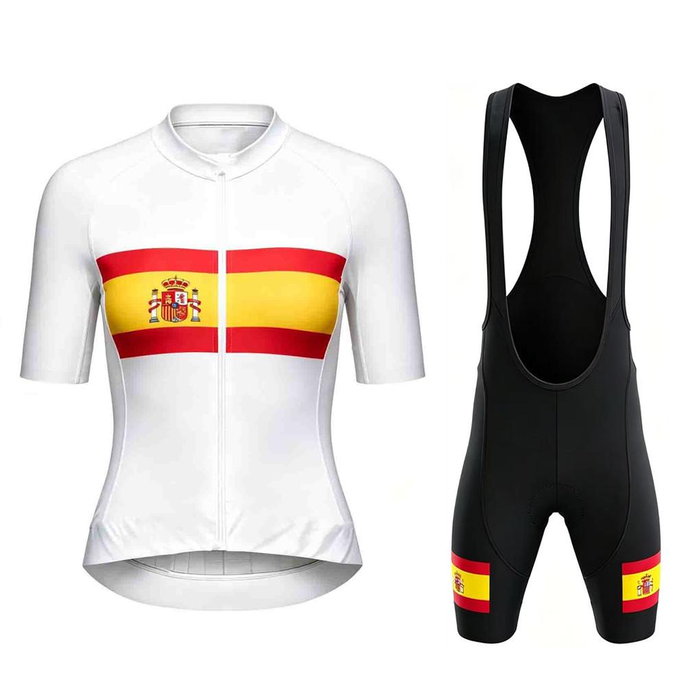 Spain Ropa De Ciclismo Short Sleeve MTB Cycling Shirts Shorts  Men Maillot Ciclismo Summer Breathable Cycling Suit Set 2026