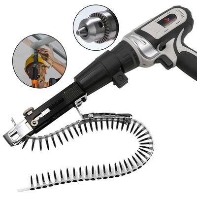 Automatische kettingschroef nageladapter kettingspijker houtbewerkingsgereedschap voor elektrische boormachine