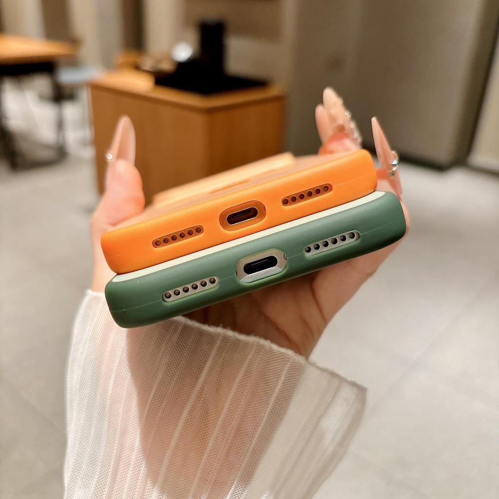 iPhone 17 Pro Max Matte Anti-Slip Magnetic Stand Case - Full Coverage Protective Skin