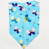 Pet Bandanas Cotton Spring Summer Fruit Green Leaf Butterfly Dog Cat Triangle Scarf