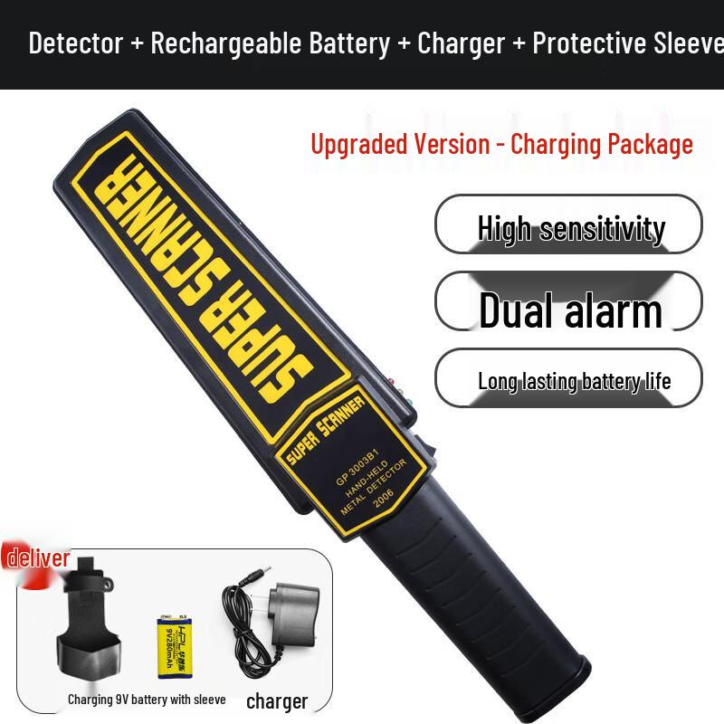 High-Precision Handheld Metal Detector Upgraded High Sensitivity