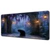 Green Plant Cat Mouse Pad   Pc Gamer Computer Accessories Mousepad Gaming Laptop Keyboard Carpet Large Desk Mat rug