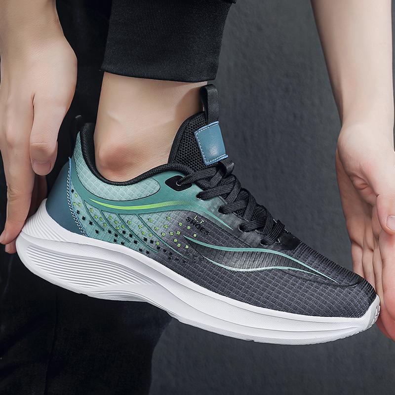 Högkvalitativa Lätta Sneakers Herr Sport Bekväma Rese Fritidsskor Man Stor Storlek 50 Löparskor Herr Trend