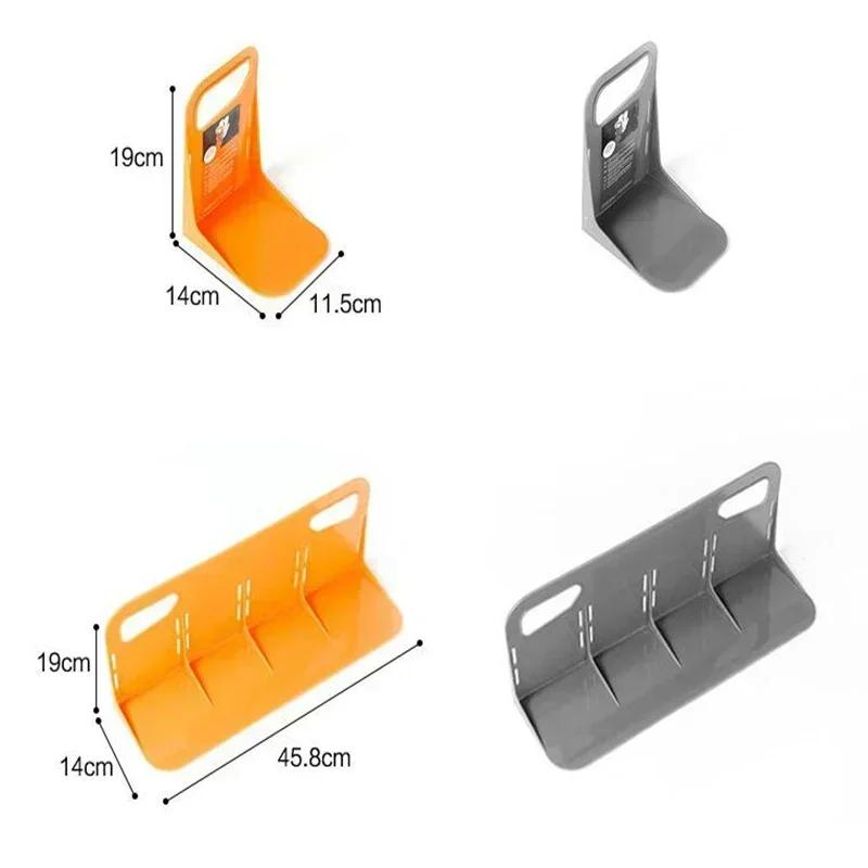 1/2pc Car Back Auto Trunk Fixed Rack Holder Stand Shake-proof Organizer Storage Holder Adjustable Distance Storage Box Fixer