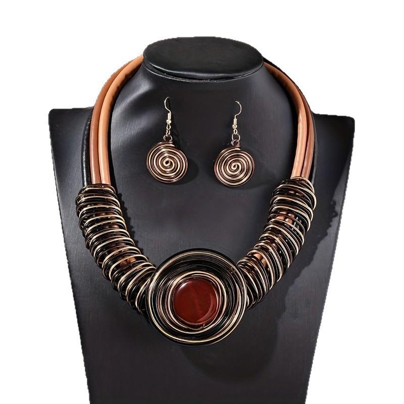 Jewelry Set Geometric With Star And Moon Symbols Casual Party Outfits Decoration