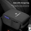 RUNTB1 Car Armrest Pad Memory Foam Arm Rest Cushion Accessories For Tesla Model 3 Model S Model X Model Y Cybertruck Roadster SpaceX