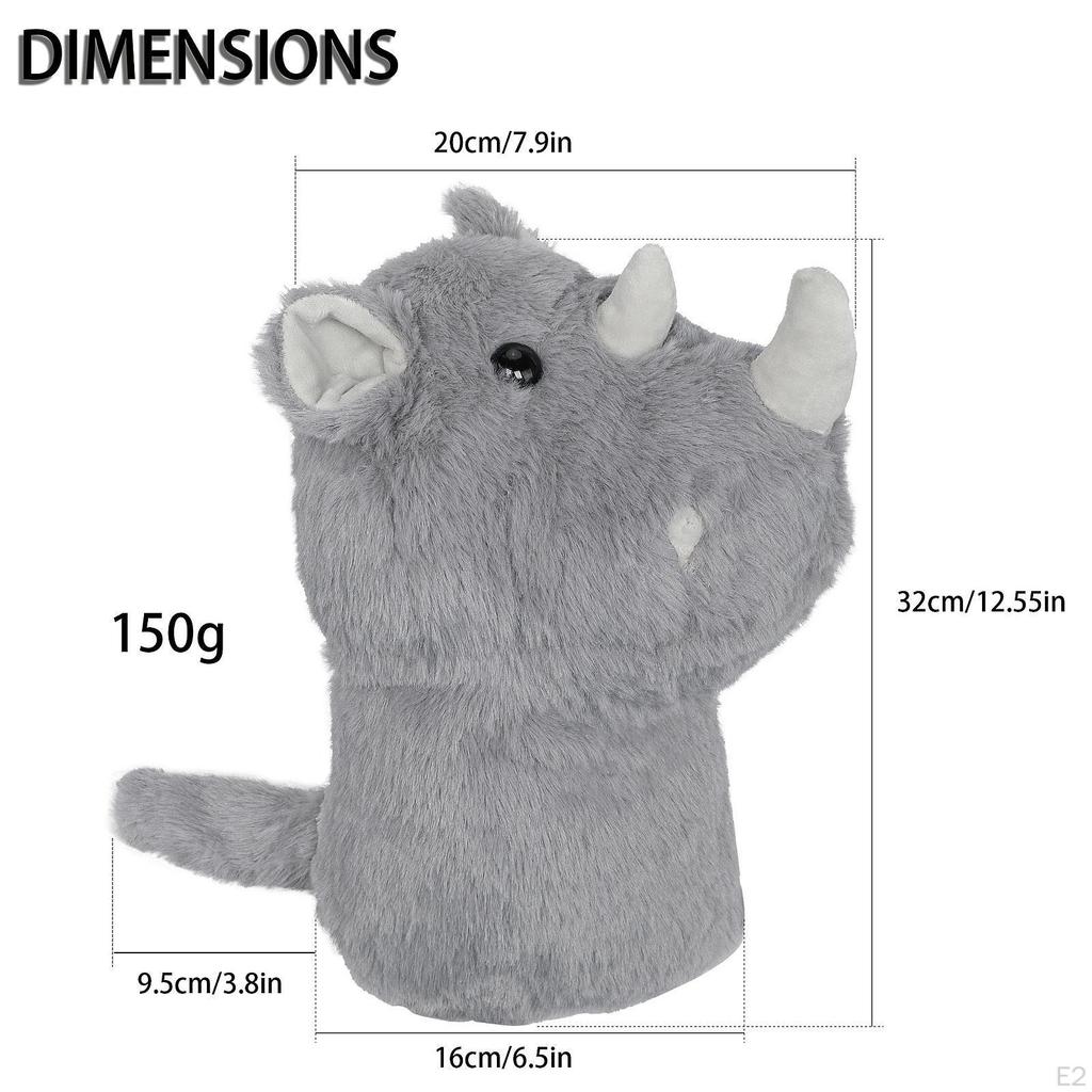 Animal Golf Club Head Cover Wood Cute Scratch Resistant Protector Headcover for Men